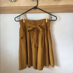 Dressy high waist shorts